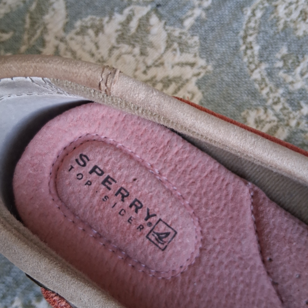 Sperry Top - Sider Women's Boat Shoes Sz.10 Plaid +Leather Nautical Preppy - Picture 9 of 16